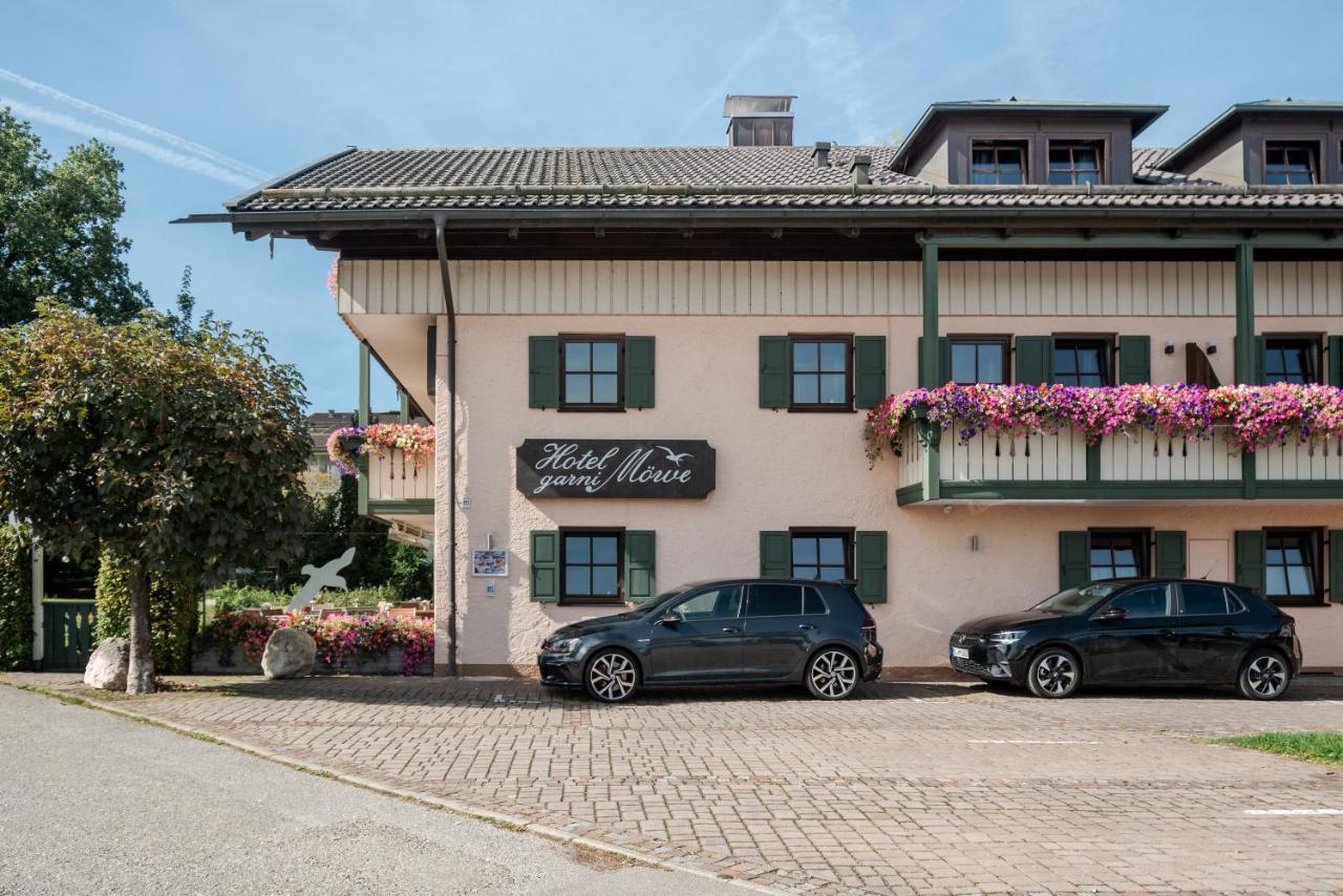 Hotel Garni Moewe Am See プリーン・アム・キームゼー エクステリア 写真