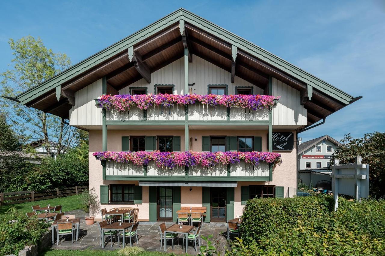 Hotel Garni Moewe Am See プリーン・アム・キームゼー エクステリア 写真