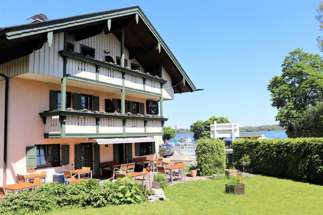 Hotel Garni Moewe Am See プリーン・アム・キームゼー エクステリア 写真